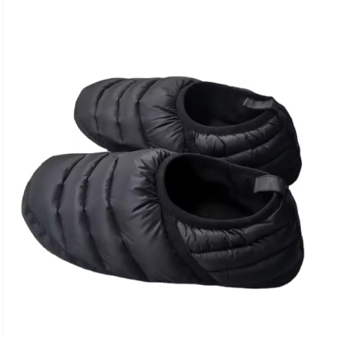Antiskid 10% Duck Down Filled Outdoor Shoes Boots Windproof Nylon Fabric Camping Sleeping Unisex Feet Cover warm Slippers